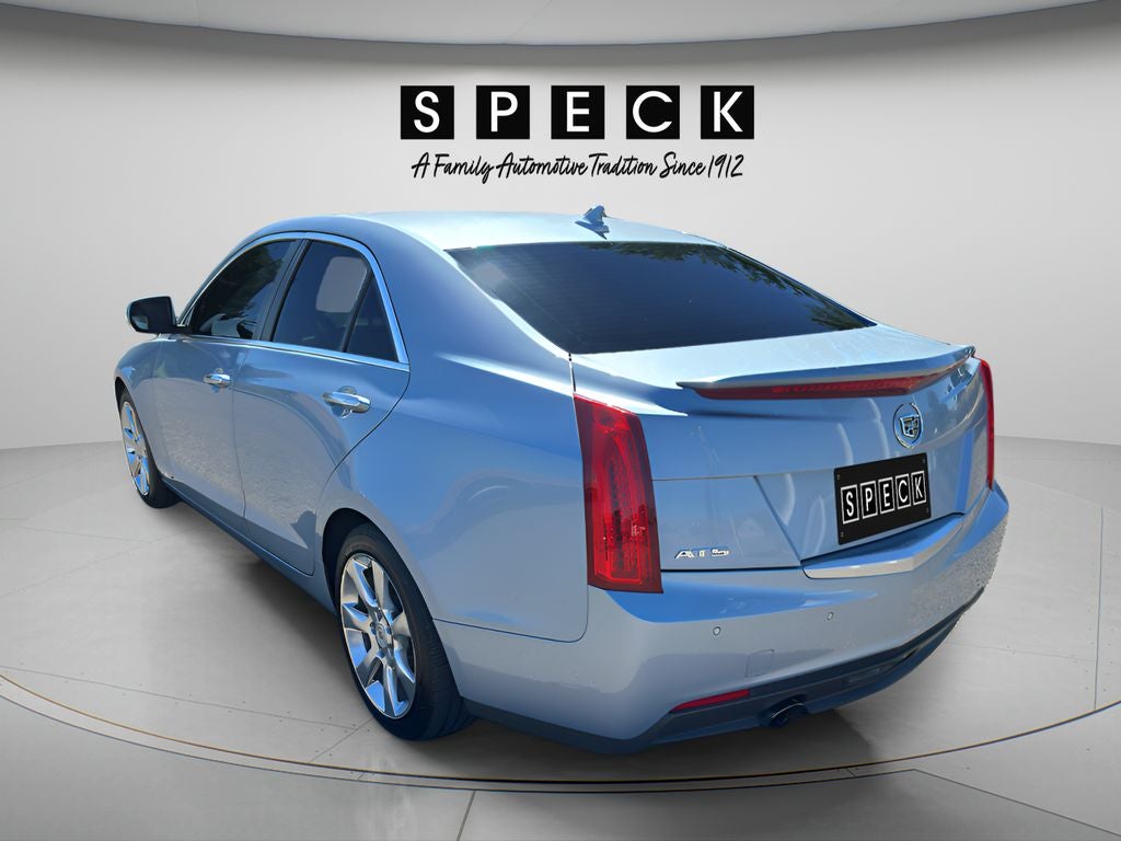2013 Cadillac ATS — rear three-quarter view
