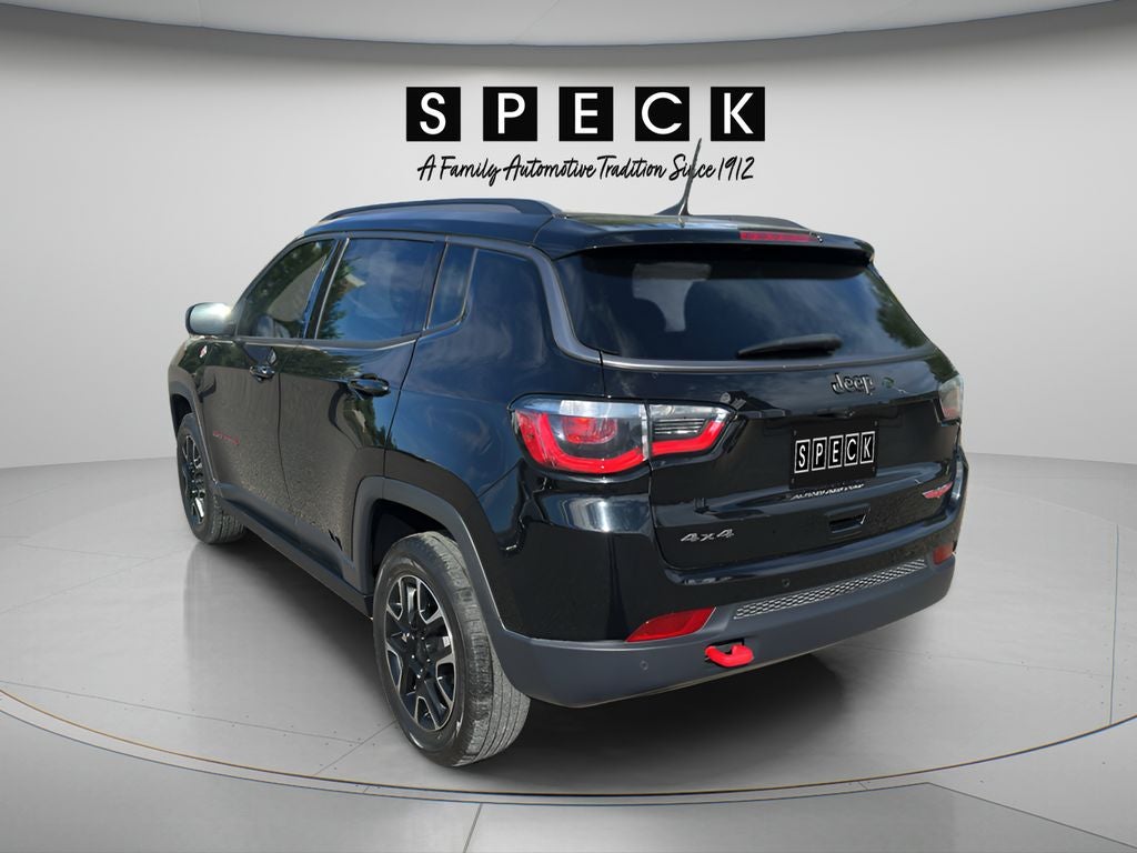 2021 Jeep Compass — rear three-quarter view