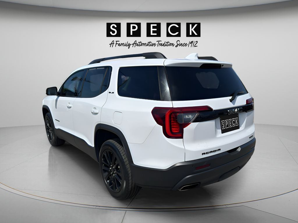 2023 GMC Acadia — rear three-quarter view
