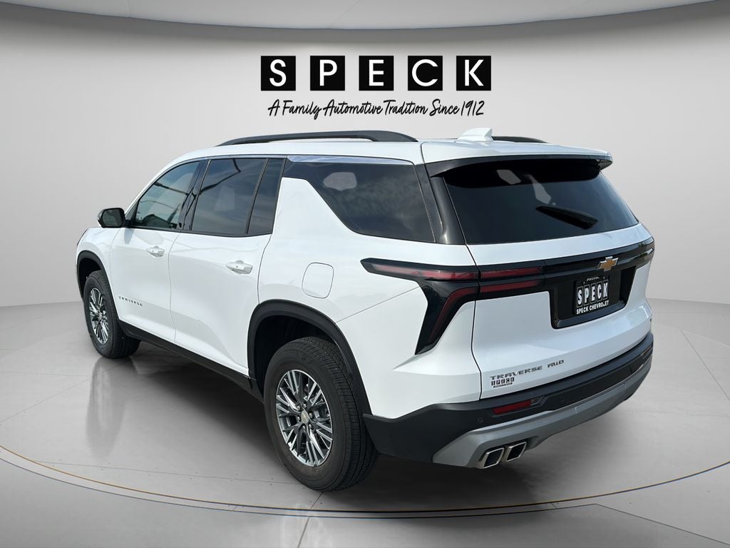2024 Chevrolet Traverse — rear three-quarter view