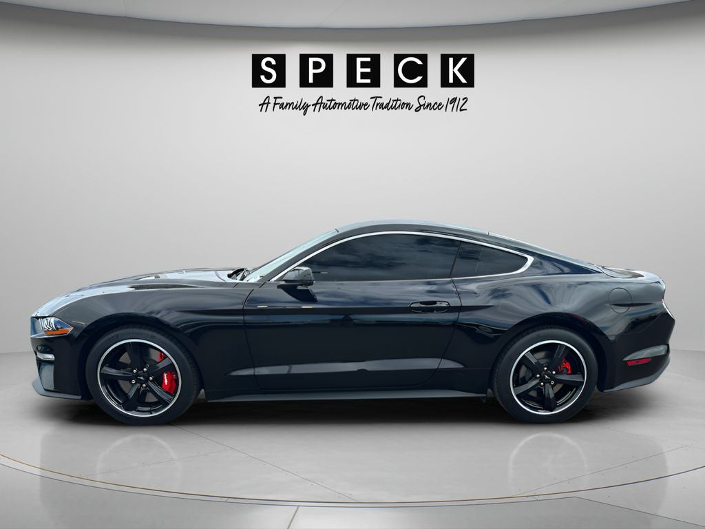 2020 Ford Mustang — side profile view