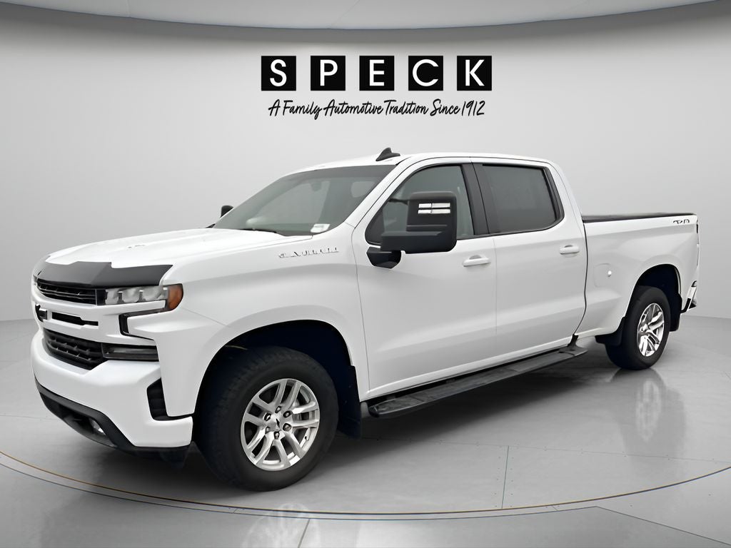 2022 Chevrolet Silverado 1500 LTD RST in Summit White — front three-quarter view