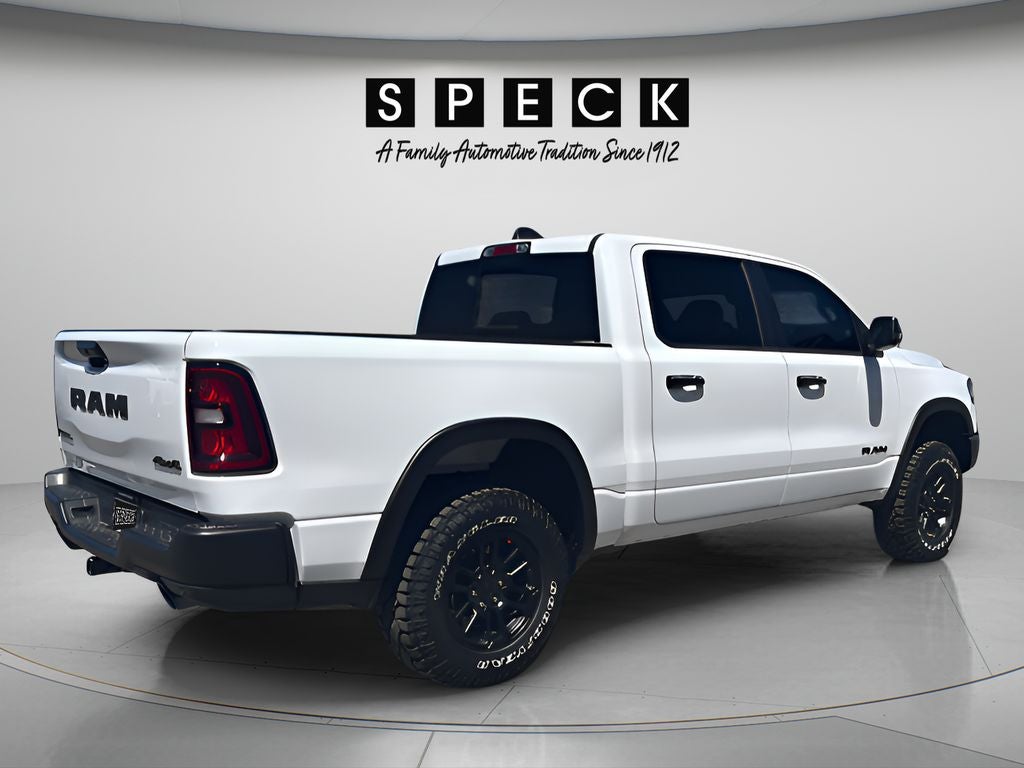 2026 RAM 1500 — rear three-quarter view