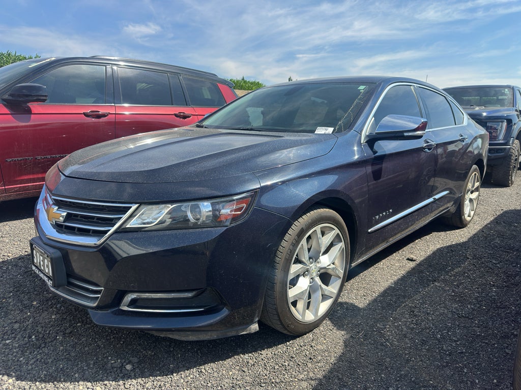 2018 Chevrolet Impala 2LZ in Blue Velvet Metallic — front three-quarter view