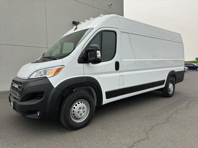 2026 RAM Ram ProMaster RAM PROMASTER 3500 TRADESMAN CARGO VAN HIGH ROOF 159' WB EXT in Bright White Clear-Coat Exterior Paint — front...