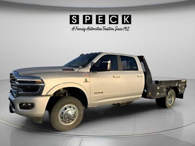 2026 RAM Ram 3500 Chassis Cab RAM 3500 BIG HORN CREW CAB CHASSIS 4X4 60' CA in Silver-Zynith Exterior Paint — front three-quarter view