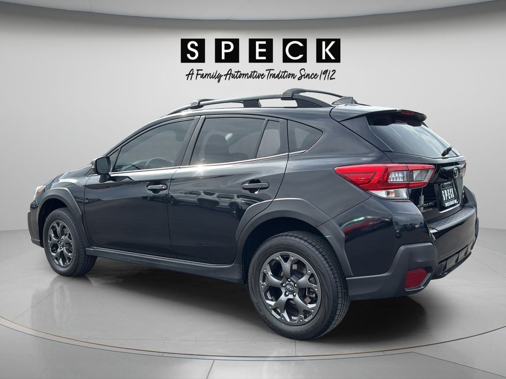 2023 Subaru Crosstrek — rear three-quarter view
