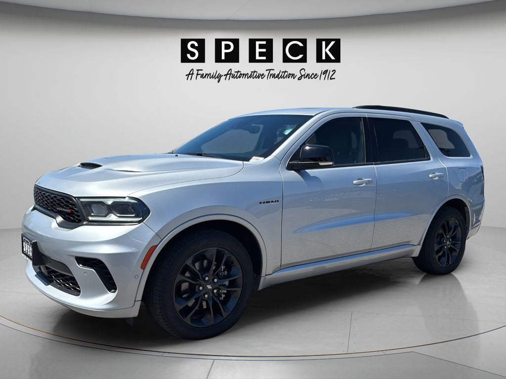 2024 Dodge Durango R/T Plus in Triple Nickel — front three-quarter view